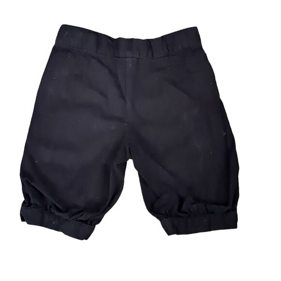 Janie And Jack Girls City Museum Black Ruffle Knicker Capris Size 2T - Picture 6 of 7